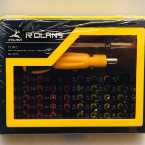 ست پیچ گوشتی 53 تکه، 9171 Rolans