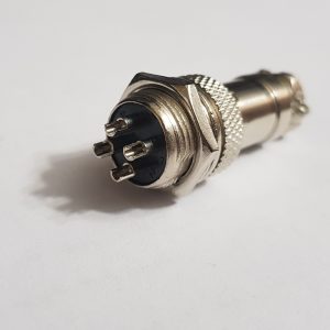 کانکتور فلزی 16mm , Mic 4-Pin