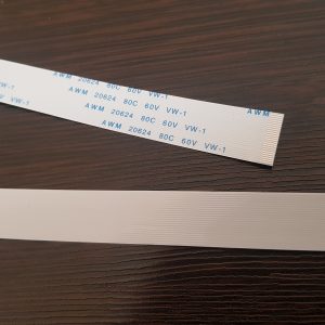 کابل فلت FFC ، دارای 24 پین به فاصله 0.5mm به طول 15cm