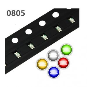 دیودهای LED از نوع SMD سایز 0805 – رنگ قرمز
