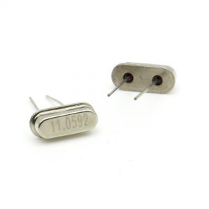 کریستال 11.0592 مگاهرتز ، پکیج HC-49US – نوع DIP