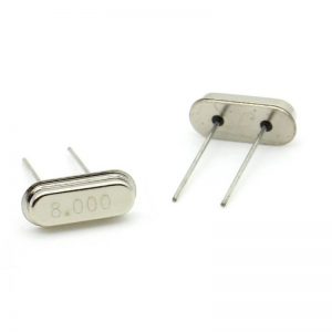 کریستال 8.000 مگاهرتز ، پکیج HC-49US – نوع DIP