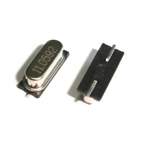 کریستال 11.0592 مگاهرتز ، پکیج  HC-49USM – نوع SMD