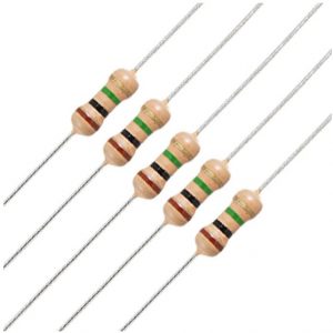 مقاومت 1MΩ ، توان 0.25W