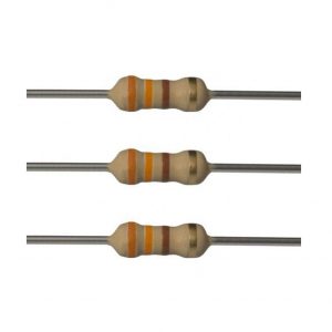 مقاومت 330Ω ، توان 0.25W